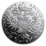 1780 Austria Maria Theresa Silver Thaler AU/BU