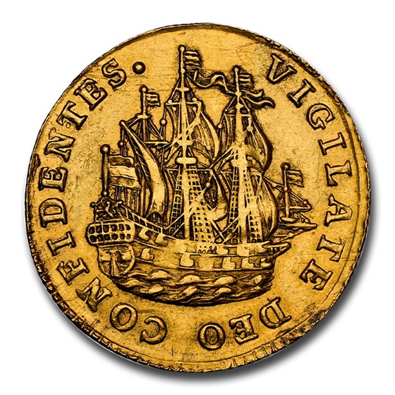 1781 Netherlands Gold 6 Stuivers MS-61 NGC (Holland) 1781 Netherlands Gold 6 Stuivers MS-61 NGC (Holland)