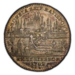 1782 Germany Silver 1/2 Thaler Joseph II AU-58 PCGS (Regensburg)