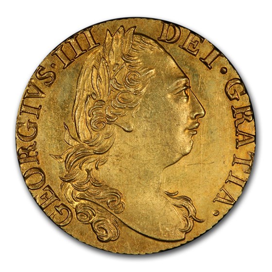 1782 Great Britain Gold Guinea George III MS-63 PCGS 1782 Great Britain Gold Guinea George III MS-63 PCGS