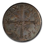 1783 Chalmers Six Pence Colonial XF-45 PCGS (Large Date)