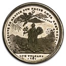 1783 Treaty of Paris Medal MS-63 PCGS (Betts-610, White Metal)