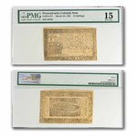 1785 15 Shillings Pennsylvania 3/16/1785 F-15 (Fr#PA-271)