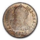 1785 LIMAE-MI Peru Silver 2 Reales Charles III MS-64 PCGS 1785 LIMAE-MI Peru Silver 2 Reales Charles III MS-64 PCGS