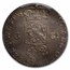 1786 East India Company VOC Silver 3 Gulden AU-50 PCGS