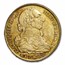 1786-M DV Spain Gold 4 Escudos Charles III AU