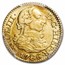1786-M Spain Gold 1/2 Escudo Charles III AU-53 PCGS