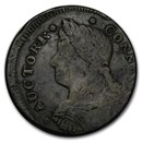 1787 Connecticut Copper Draped Bust Facing Left VG