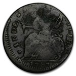 1787 Connecticut Copper Draped Bust Facing Left VG