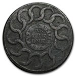 1787 Fugio Cent 1st Coin Issued by US VG/Fine