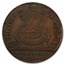 1787 Fugio Cent 4 Cinquefoil VF-35 PCGS