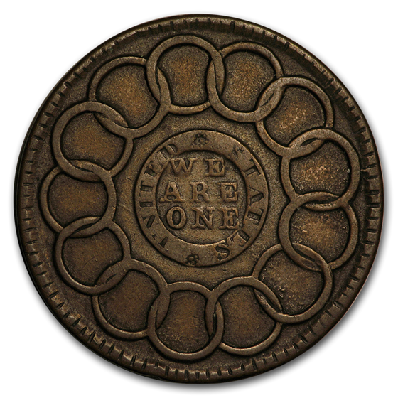 Buy 1787 Fugio Cent Socalled New Haven Restrike VF Coin Online