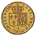 1787-I France Gold Louis d'Or Louis XVI MS-66 NGC