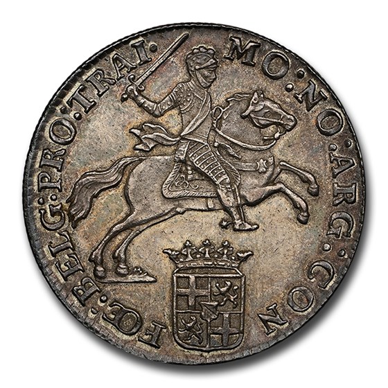 1787 Netherlands Silver 1/2 Ducaton MS-63+ NGC (Utrecht) 1787 Netherlands Silver 1/2 Ducaton MS-63+ NGC (Utrecht)
