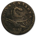 1787 New Jersey Copper Cent Fine+