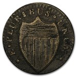 1787 New Jersey Copper Cent Fine+