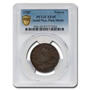 1787 New Jersey Copper Cent XF-45 PCGS (Sm Plan. Plain Shield) 1787 New Jersey Copper Cent XF-45 PCGS (Sm Plan. Plain Shield)