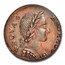 1787 Nova Eborac Copper MS-65 NGC (Brown, Figure Right)