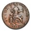 1787 Nova Eborac Copper MS-65 NGC (Brown, Figure Right)