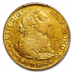 1788-M M Spain Gold 2 Escudos Charles III XF-45 PCGS