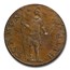 1788 Massachusetts Half Cent AU-58 PCGS (Planchet Lam, Ryder 1-B)