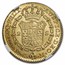 1788 Spain Gold 2 Escudos Charles III MS-63 NGC