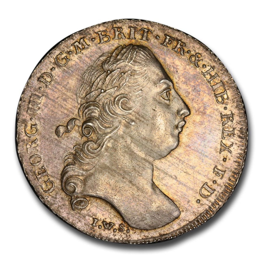 1789 Germany Silver 1/3 Thaler George III MS-63 PCGS (Bruns-C-H)