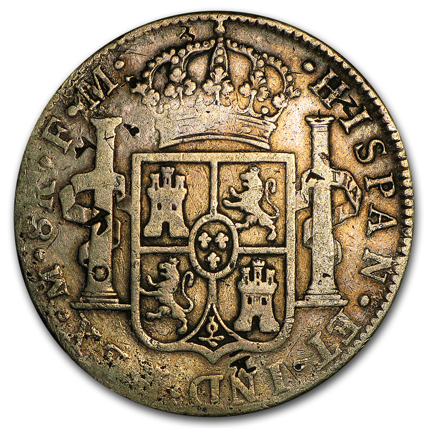 Buy 1789-Mo FM Mexico Silver 8 Reales Charles IV Fine | APMEX