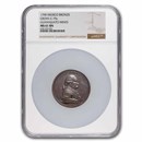 1790 Mexico Grove Bronze Medal MS-61 NGC (Brown, Grove-C-75c)