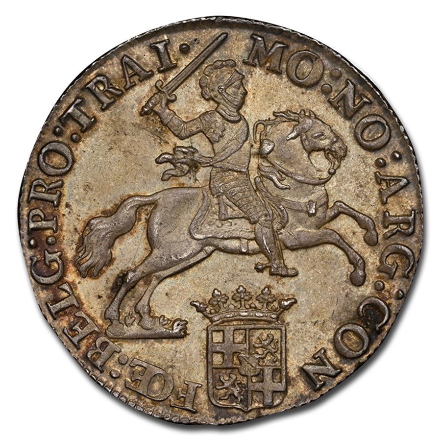1790 Netherlands Silver Ducaton MS-64 NGC (Utrecht)