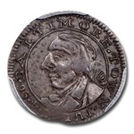 1790 Standish Barry of Baltimore Threepence AU-55 PCGS