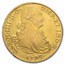 1791-1808 Mexico Charles IV Gold 8 Escudos AU (Random)