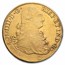 1791-1808 Mexico Charles IV Gold 8 Escudos Cleaned (Random)