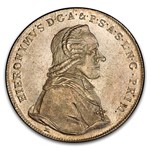 1791 Austria Silver Thaler Hieronymous MS-63 PCGS (Salzburg)