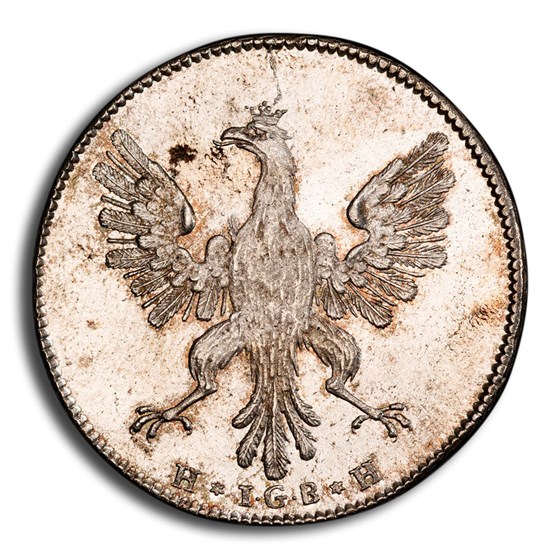 1791 Germany Silver 1/2 Thaler MS-64 PCGS