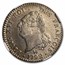 1792-A France Silver 30 Sols AU-55 NGC