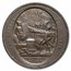 1792 French First Rep Bronze 5 Sols Foundation of the Republic AU