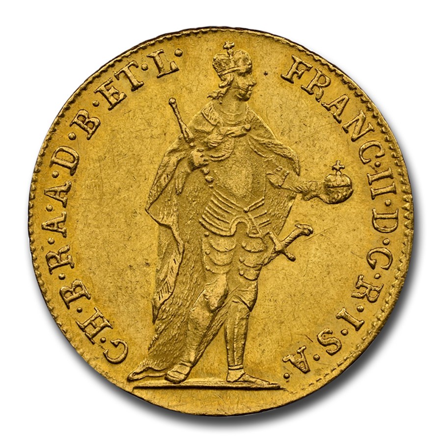 1792 Hungary Gold Ducat Franz II MS-61 NGC