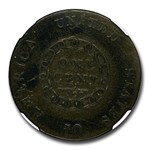 1793 Flowing Hair Chain Cent VF-20 NGC (BN, AMERICA S-4 Periods)