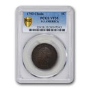 1793 Flowing Hair Chain Cent VF-35 PCGS (America, S-3)
