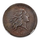1793 Flowing Hair Large Cent MS-62 NGC (Brown, Wreath Vine & Bar) 1793 Flowing Hair Large Cent MS-62 NGC (Brown, Wreath Vine & Bar)