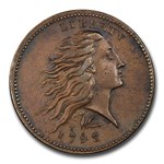 1793 Flowing Hair Wreath Large Cent AU-55 PCGS (S-11c)