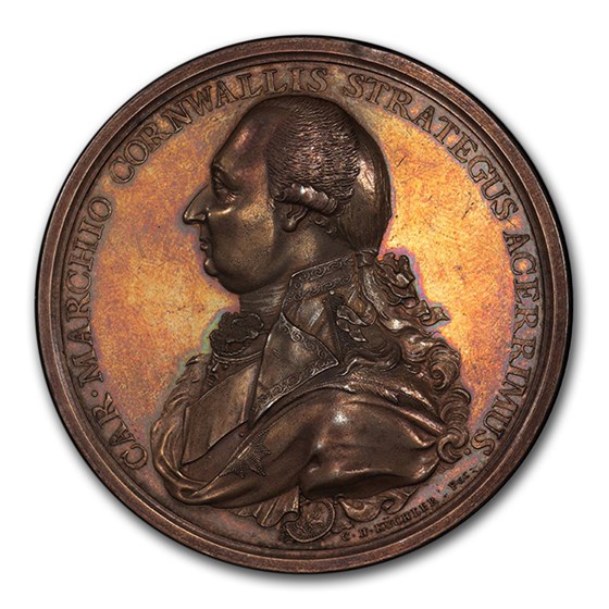 1793 Great Britain Silver Medal General Cornwallis MS-64 PCGS 1793 Great Britain Silver Medal General Cornwallis MS-64 PCGS