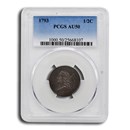 1793 Liberty Cap Half Cent AU-50 PCGS