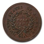 1793 Liberty Cap Half Cent AU-55 PCGS