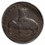 1793 Warwickshire 1/2 Penny Condor Token AU-55 PCGS