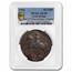 1793 Warwickshire 1/2 Penny Condor Token AU-55 PCGS