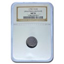 1794 Flowing Hair Half Dime AU-55 NGC (LM-4 Price/LM Plate) 1794 Flowing Hair Half Dime AU-55 NGC (LM-4 Price/LM Plate)
