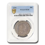 1794 Flowing Hair Half Dollar VF-35 PCGS