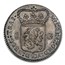 1794 Netherlands Silver Gulden MS-64 NGC